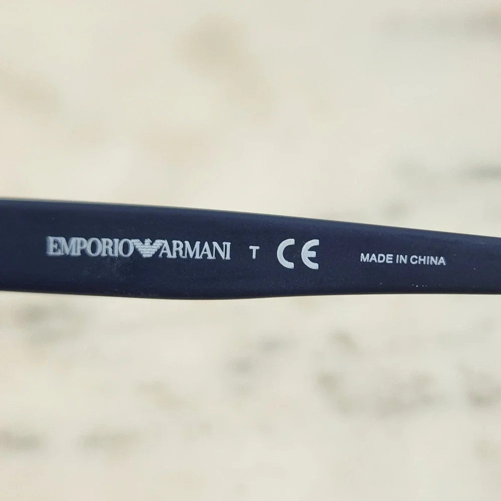 Emporio Armani EA 4041 Sunglasses Dark‎ Navy Blue Square Frame